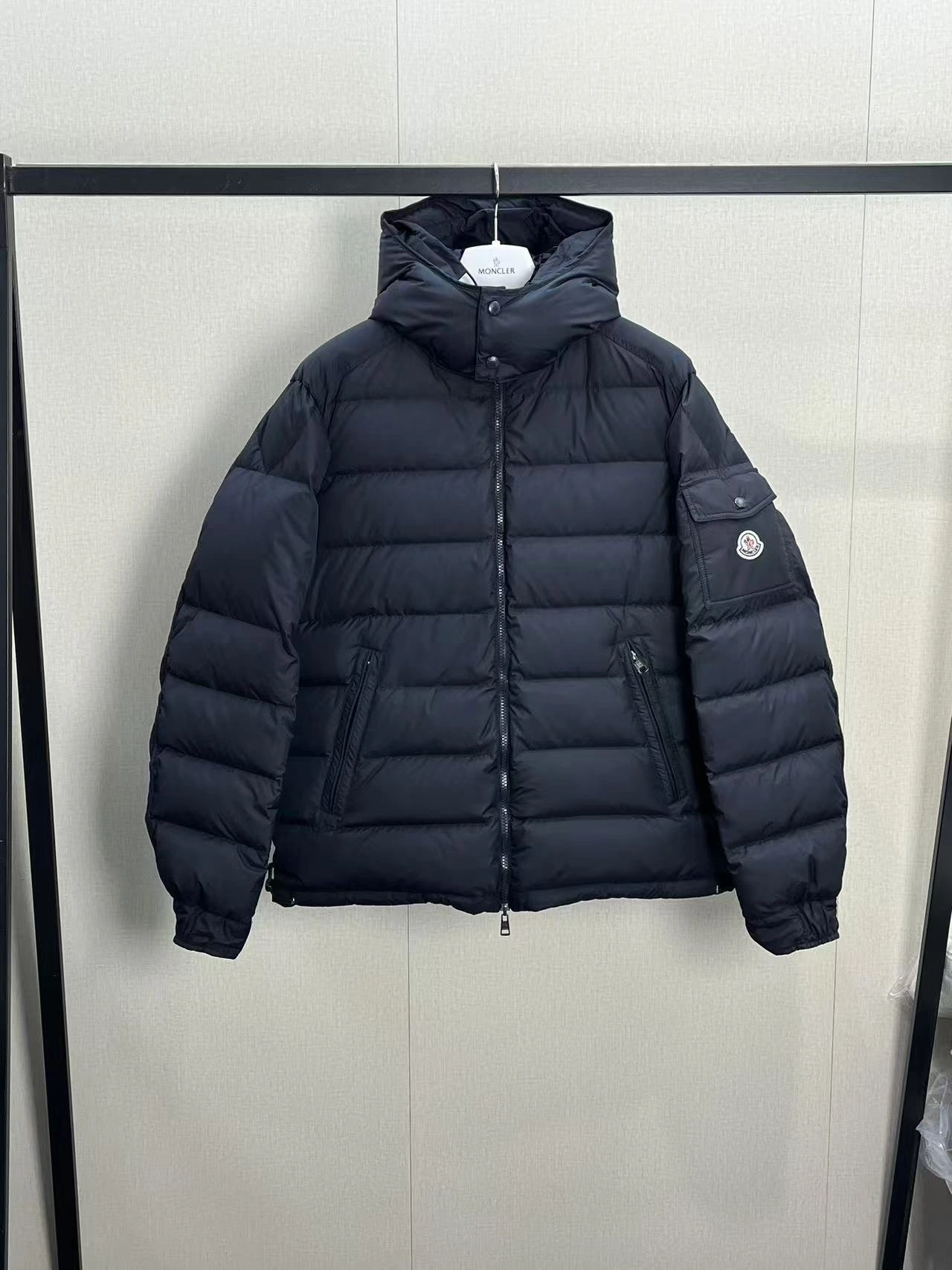 wg.luxury-- 7o9385r reversible Down jacket longue Saion white goose down item: E-F409I1526